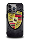 Porsche Logo iPhone 16 Pro Max Case OV0478