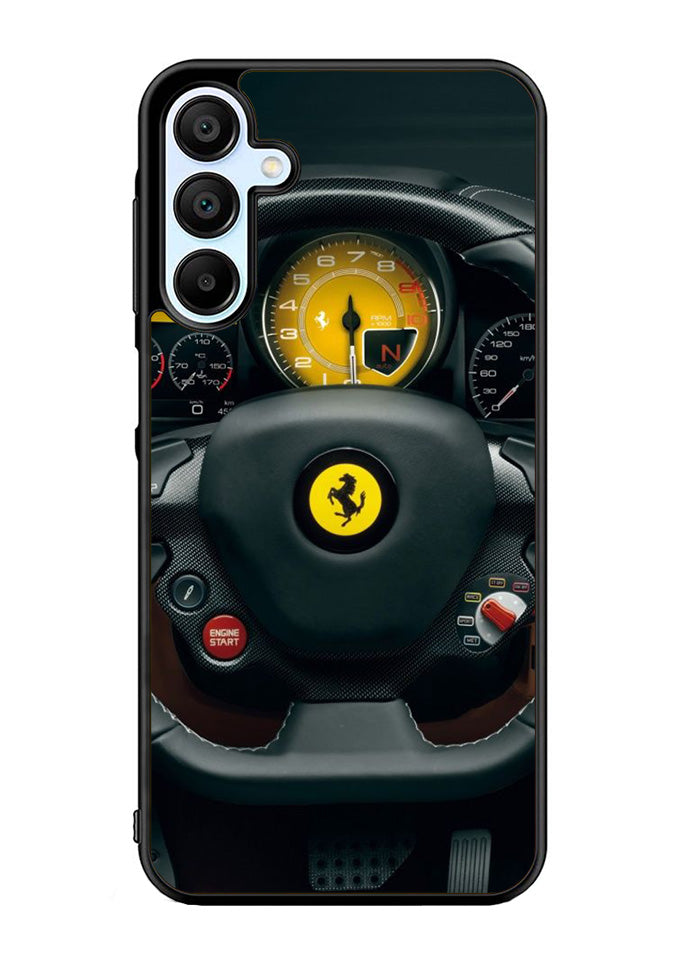 Red Ferrari Logo Samsung Galaxy A35 5G Case OV0479