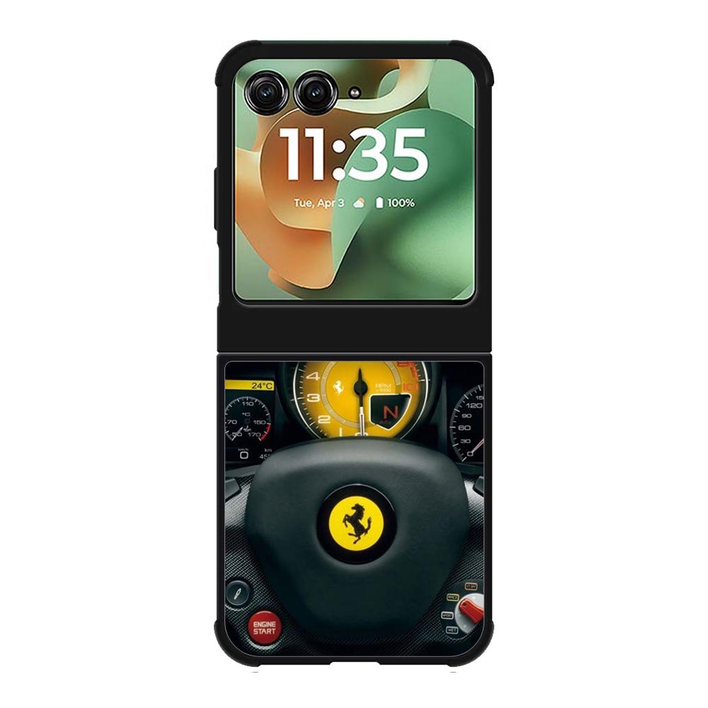 Red Ferrari Logo Motorola Moto RAZR 2025 Case OV0479