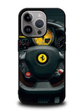 Red Ferrari Logo iPhone 16 Pro Max Case OV0479