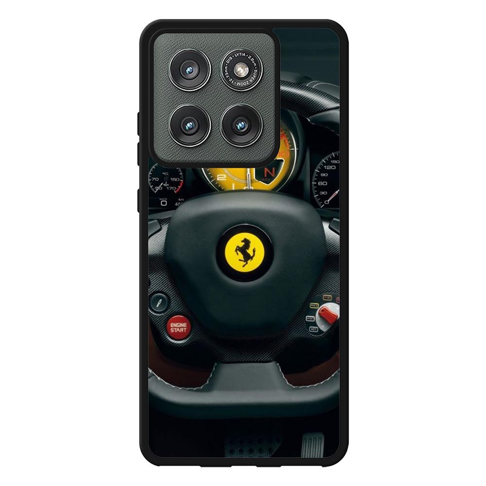 Red Ferrari Logo Motorola Moto Edge 2025 Case OV0479