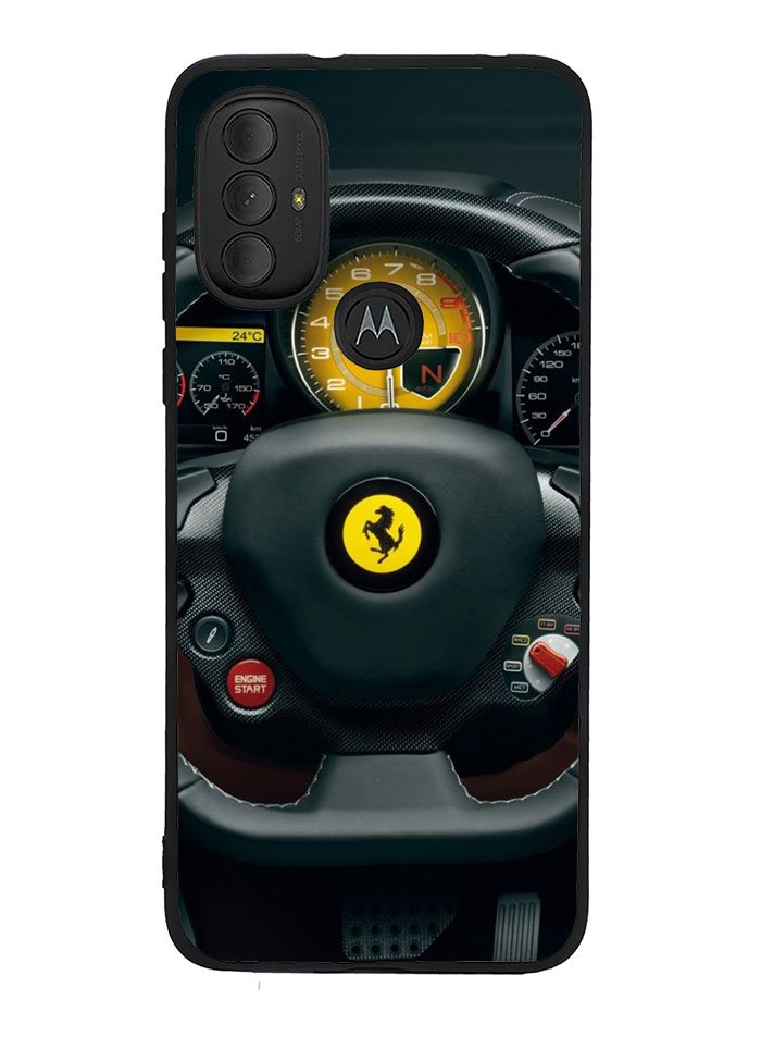Red Ferrari Logo Motorola Moto G Pure 2021 , Moto G Power 2022 Case OV0479