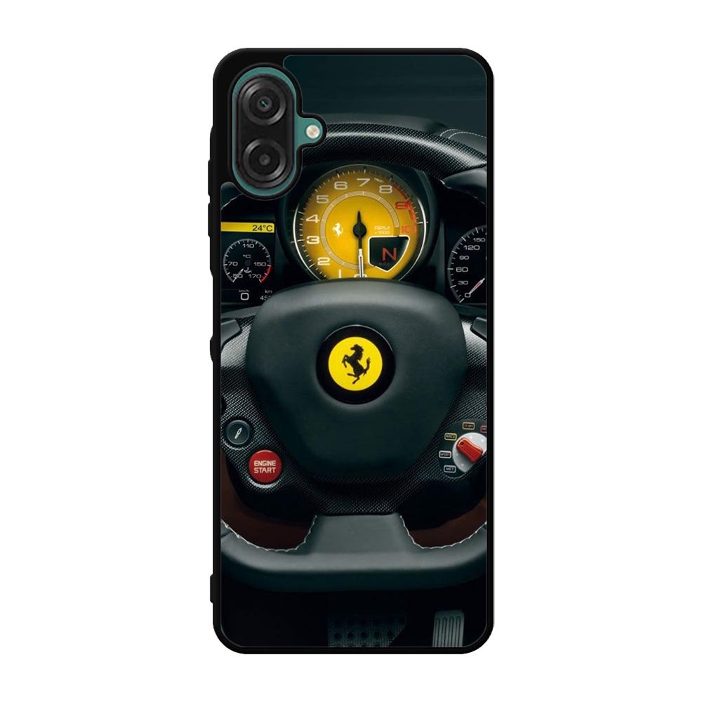 Red Ferrari Logo Samsung Galaxy A07 Case OV0479