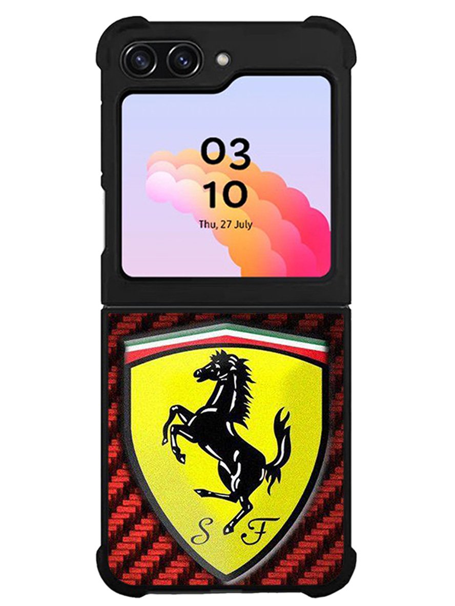 ferrari Logo Samsung Galaxy Z Flip 5 5G 2023 Case OV0481