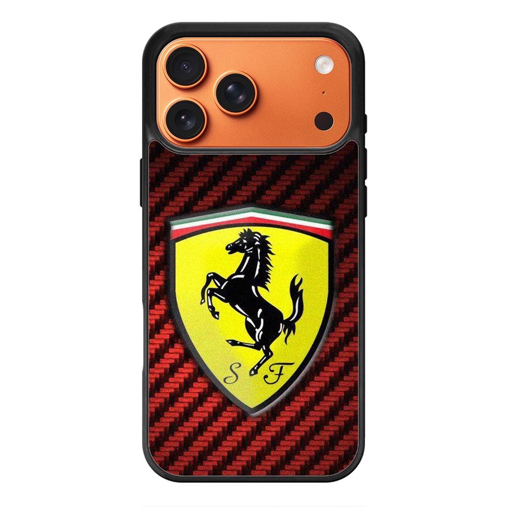 ferrari Logo iPhone 17 Pro Max Case QC0481