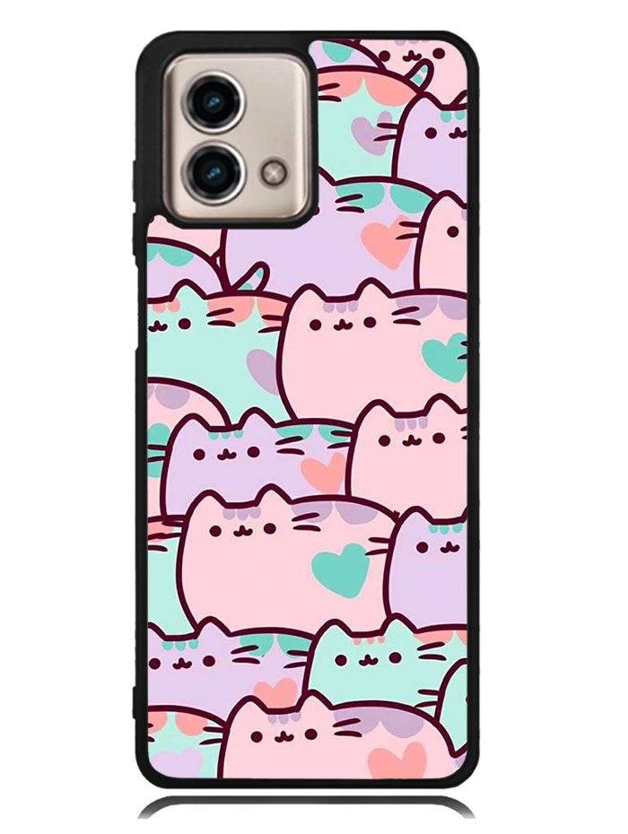 pusheen pattern Motorola Moto G Stylus 5G 2023 Case OV0482