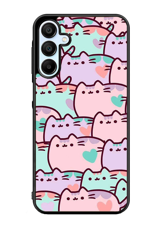 pusheen pattern Samsung Galaxy A15 5G Case OV0482
