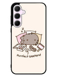 Pusheen Cat 1st Samsung Galaxy A35 5G Case
