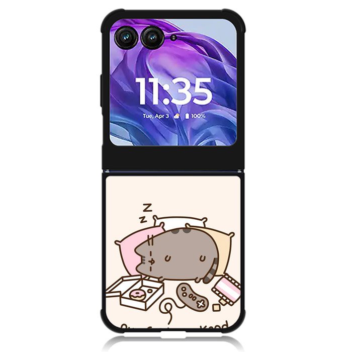 Pusheen Cat 1st Motorola Moto Razr Plus 2024 , Moto Razr+ 2024 Case