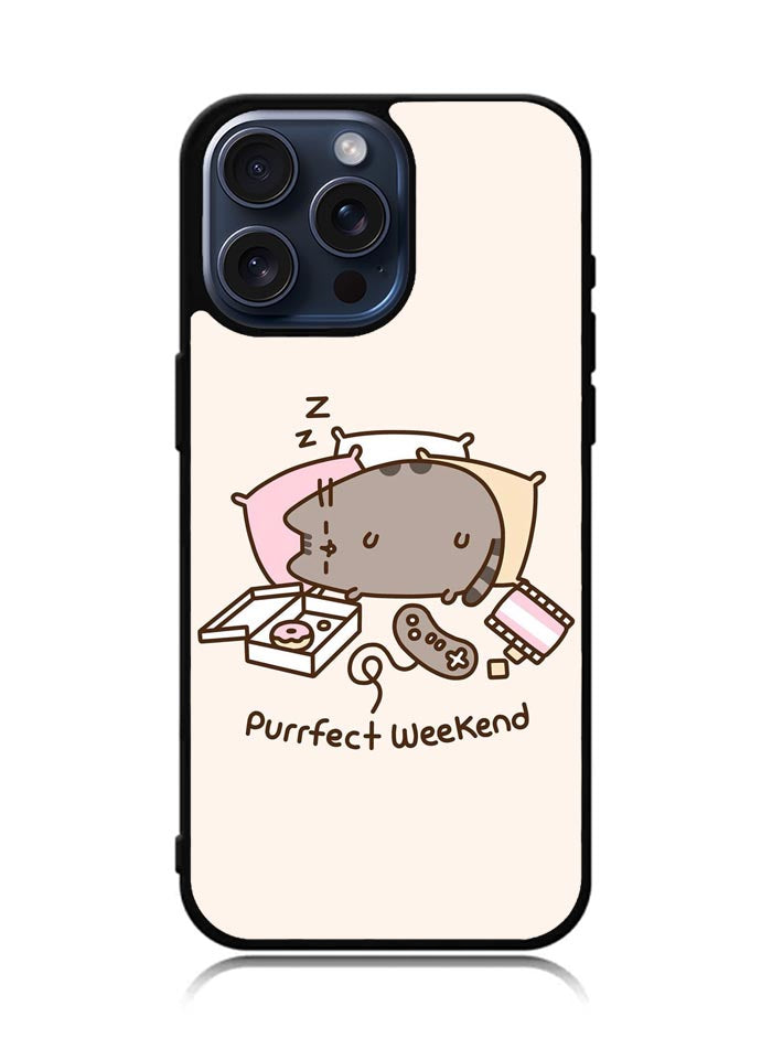 pusheen cat iPhone 15 Pro Max Case OV0483