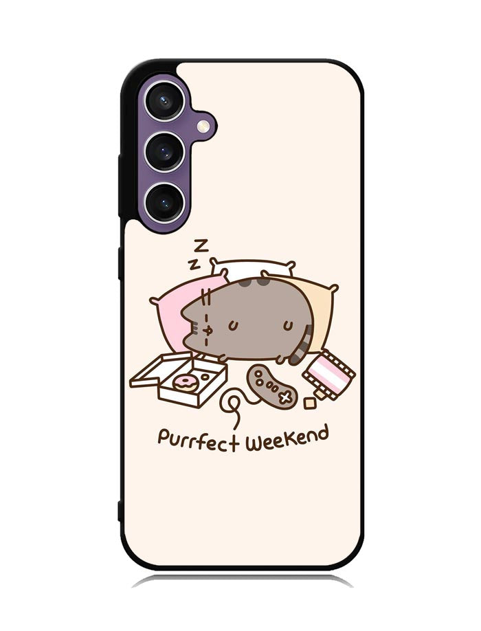 Pusheen Cat 1st Samsung Galaxy S23 FE 5G Case