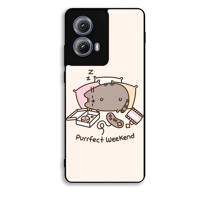 Pusheen Cat 1st Motorola Moto Edge 2024 Case OV5836