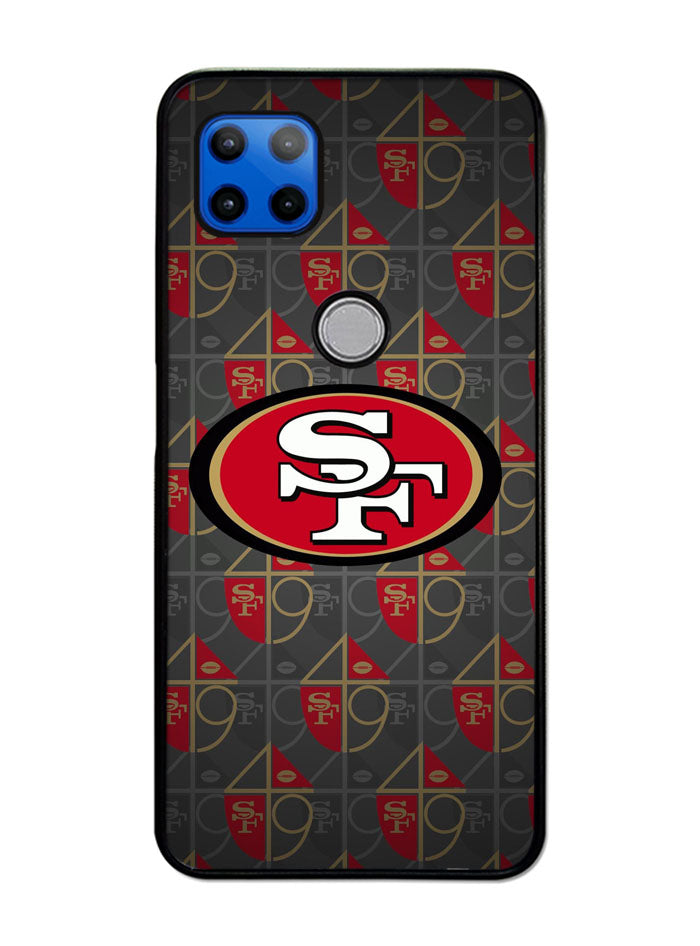 San Francisco 49Ers Logo 12th Motorola Moto G 5G Case , Moto One 5G Ace Case