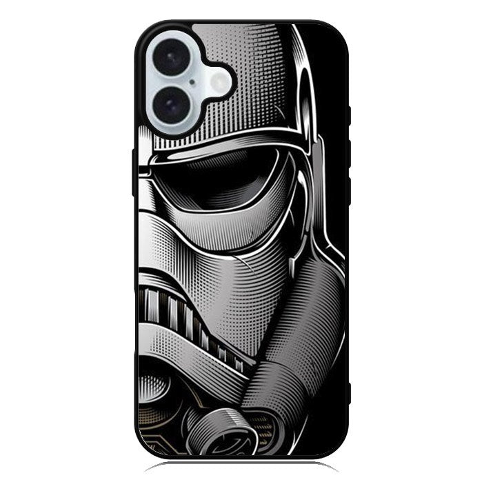 Star Wars Blackout Brother iPhone 16 Case QC2433