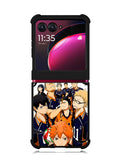 haikyuu season 4 Motorola Moto Razr Plus 2023 , Moto Razr+ 2023 Case OV0496