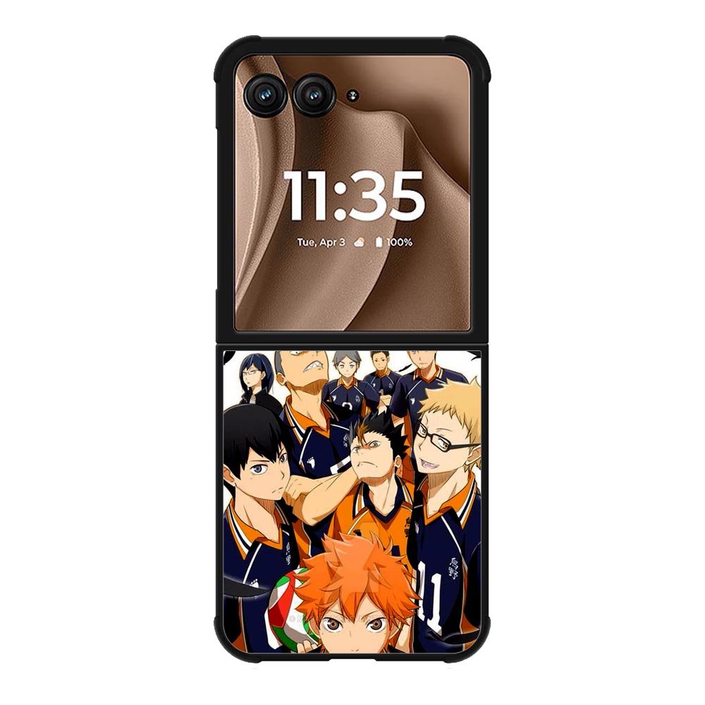 haikyuu season 4 Motorola Moto RAZR Plus 2025 Case OV0496