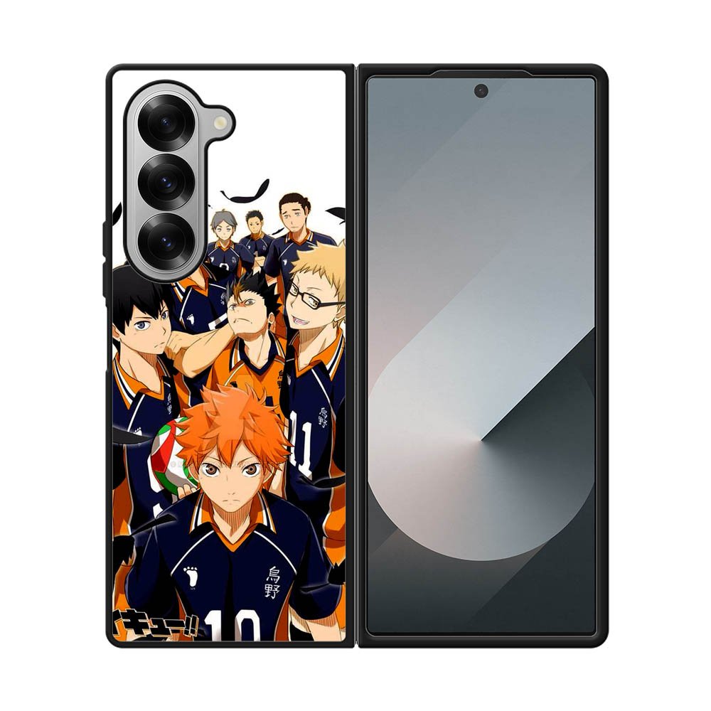 haikyuu season 4 Samsung Galaxy Z Fold 7 5G Case QC0496