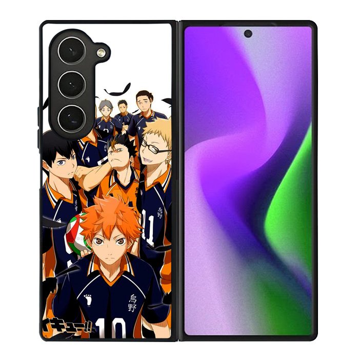 haikyuu season 4 Samsung Galaxy Z Fold 6 5G 2024 Case OV0496