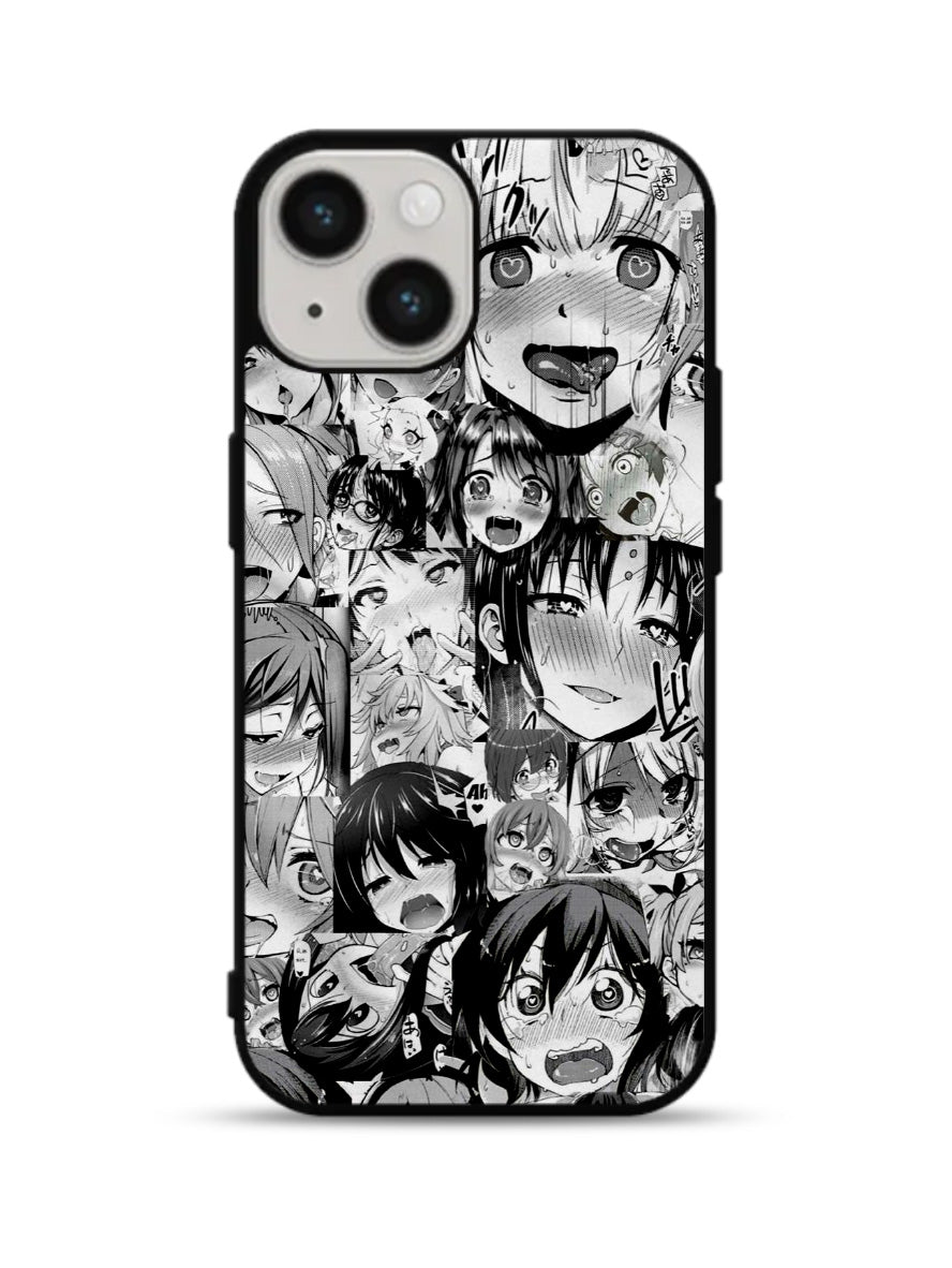 ahegao anime iPhone 15 Plus Case
