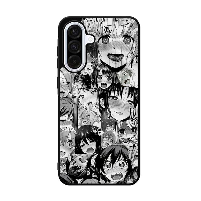 ahegao anime Samsung Galaxy A36 Case OV1090