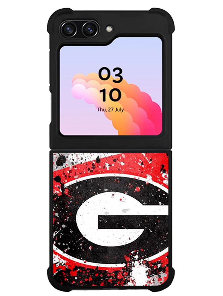 university of georgia bulldogs Logo 2nd Samsung Galaxy Z Flip 5 5G 2023 Case