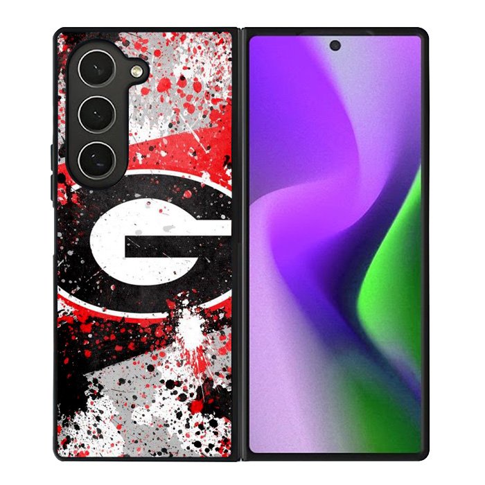 university of georgia bulldogs Logo 2nd Samsung Galaxy Z Fold 6 Case