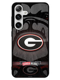 university georgia bulldogs Logo 1st Samsung Galaxy S25 5G Case