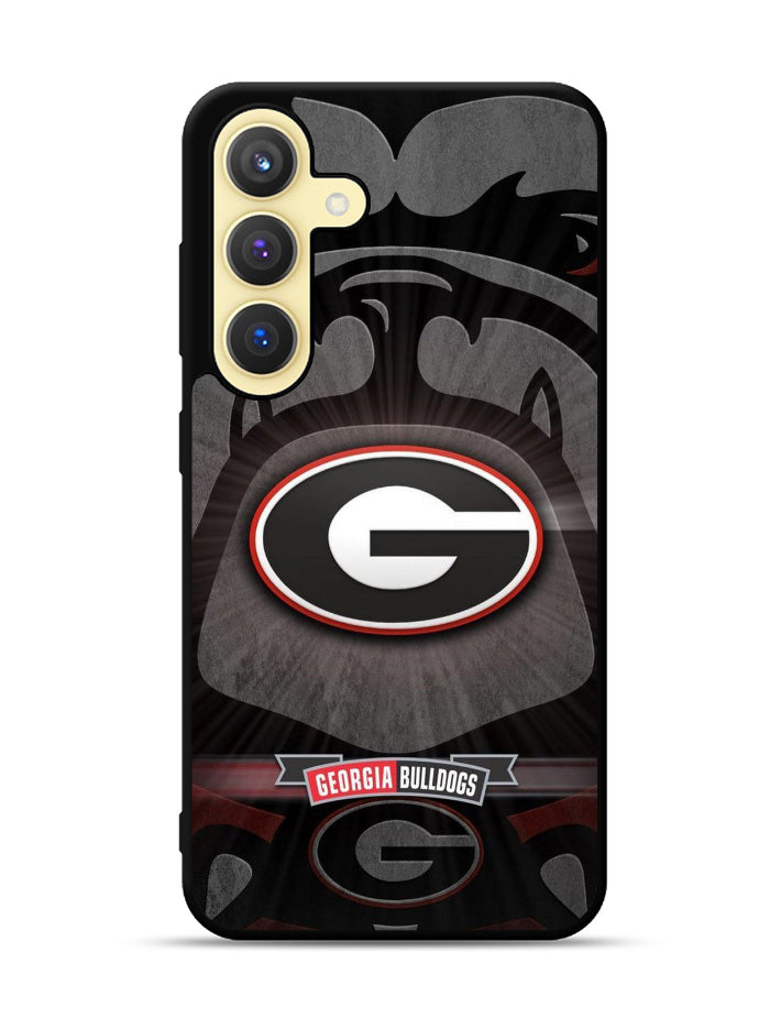 university georgia bulldogs Logo 1st Samsung Galaxy S24 Plus 5G , Samsung Galaxy S24+ 5G Case