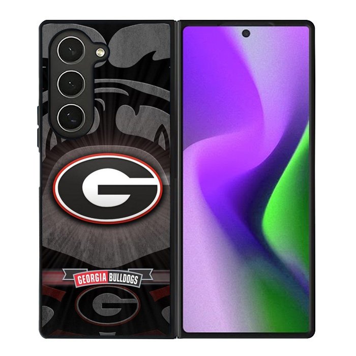 university georgia bulldogs Logo 1st Samsung Galaxy Z Fold 6 Case