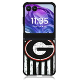 university georgia bulldogs 2nd Motorola Moto Razr Plus 2024 , Moto Razr+ 2024 Case