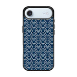 Japanese Gold Cloud Wave Indigo Pattern iPhone Air Case OV5321