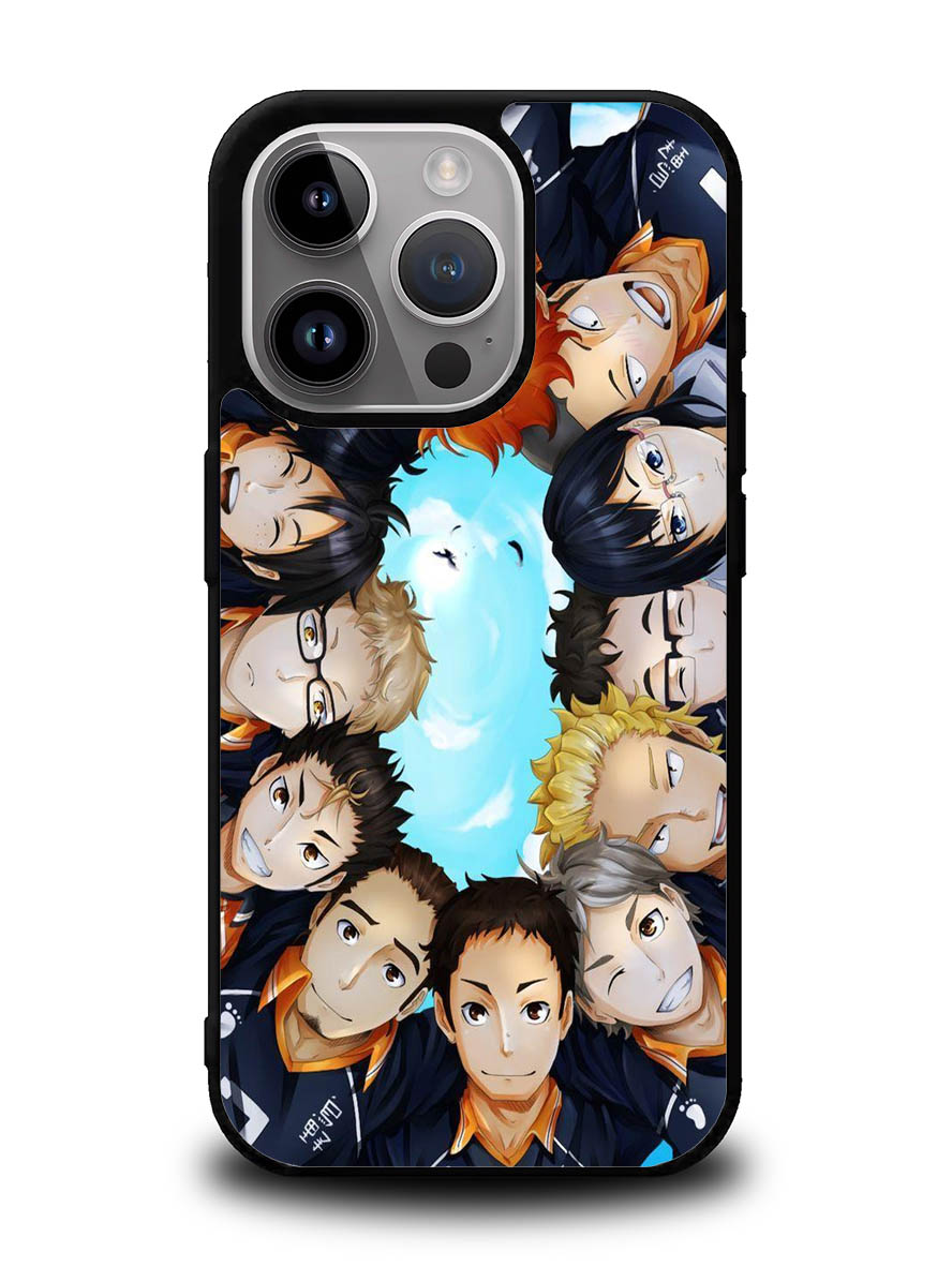 haikyuu team karasuno iPhone 16 Pro Max Case QC5063