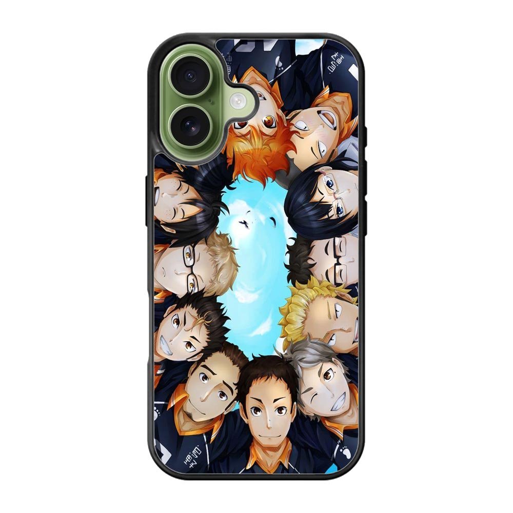 haikyuu team karasuno iPhone 17 Case QC5063