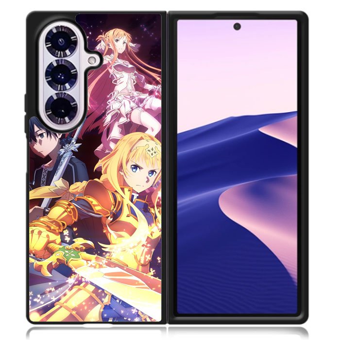 Sword Art Online Alicization War Of Underworld Samsung Galaxy Z Fold 7 Case OV2259