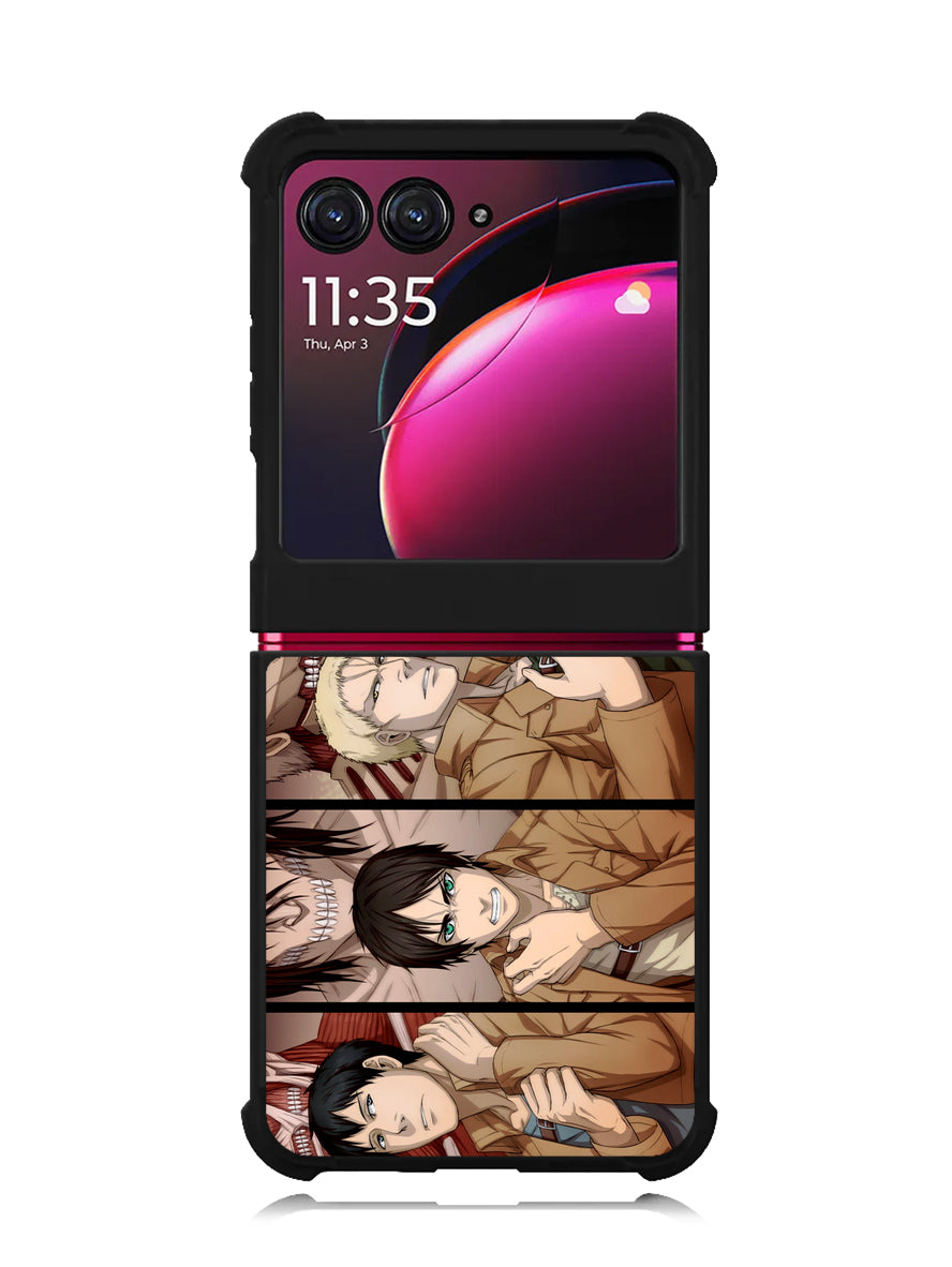 attack on titan Motorola Moto Razr Plus 2023 , Moto Razr+ 2023 Case OV3921