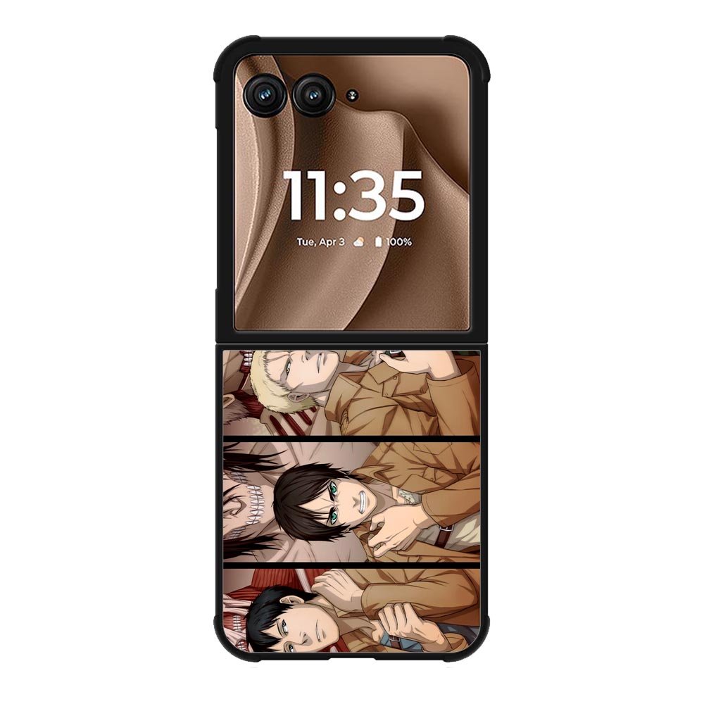 attack on titan Motorola Moto RAZR Plus 2025 Case OV3921