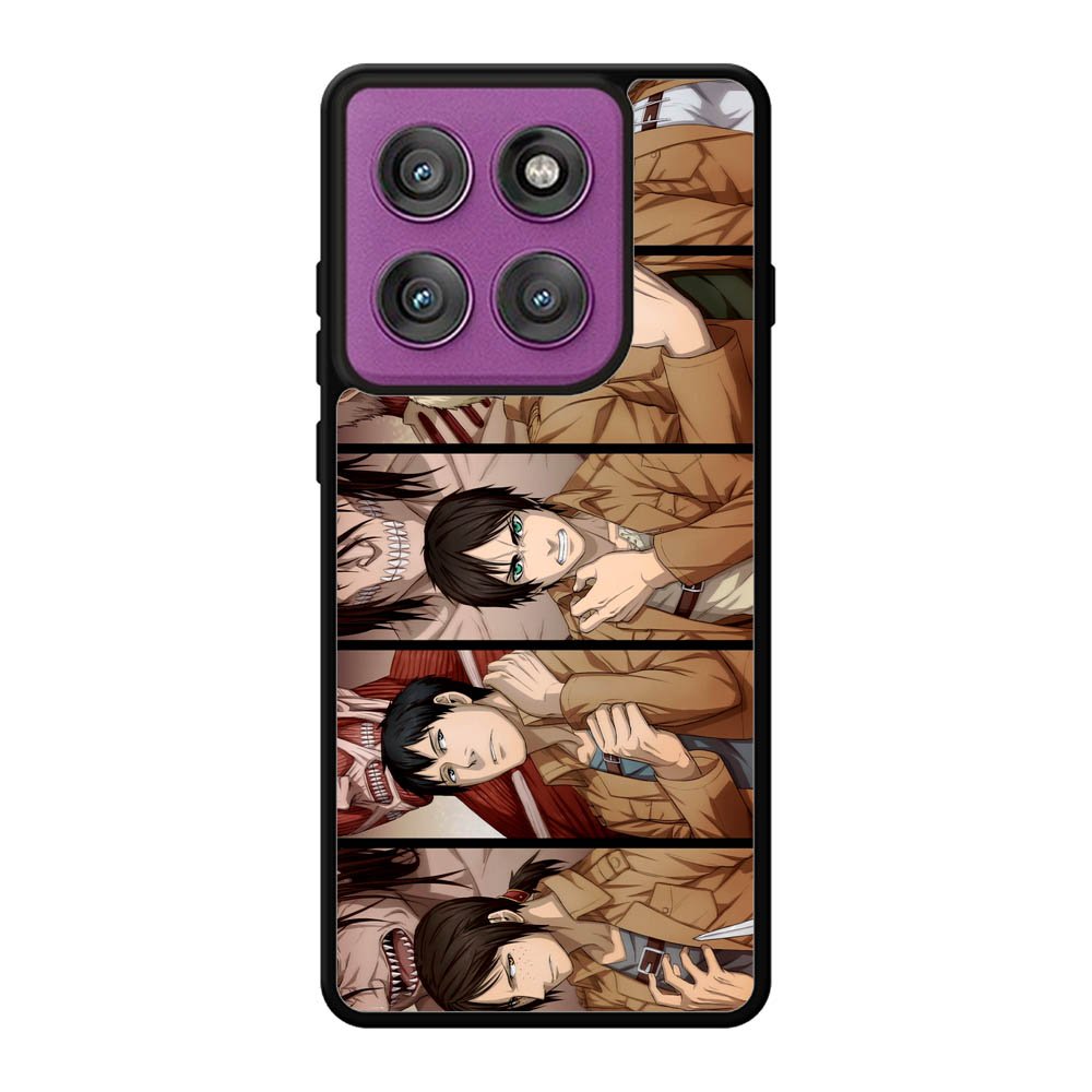 attack on titan Motorola Moto Edge 60 Pro Case QC3921