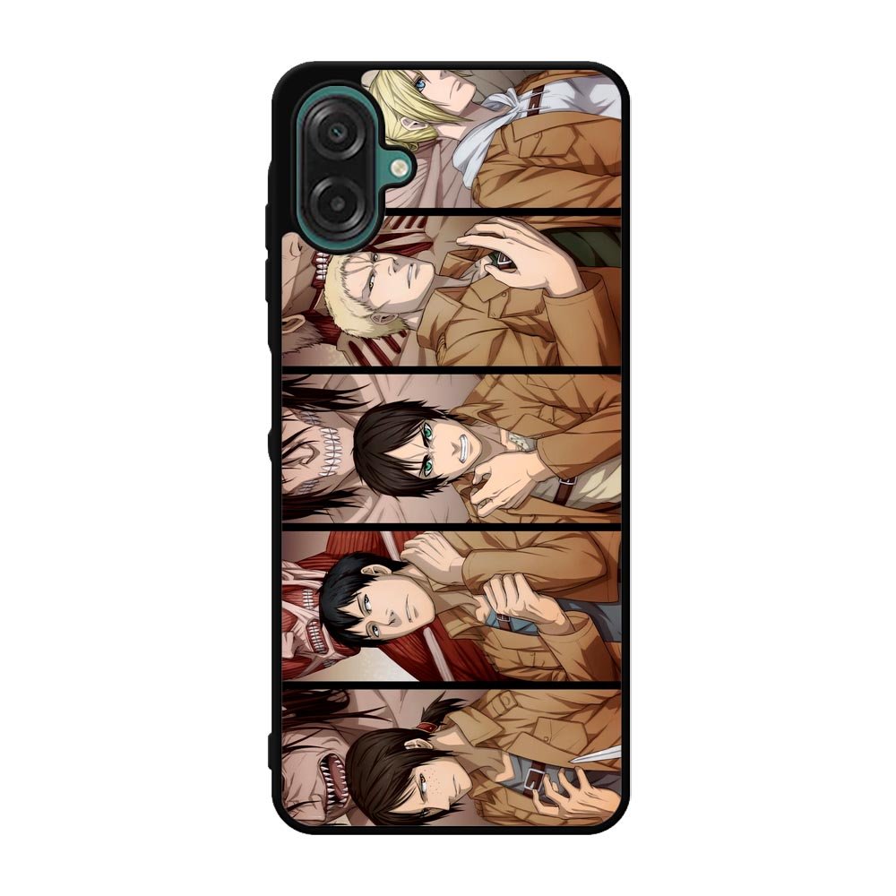 attack on titan Samsung Galaxy A07 Case QC3921