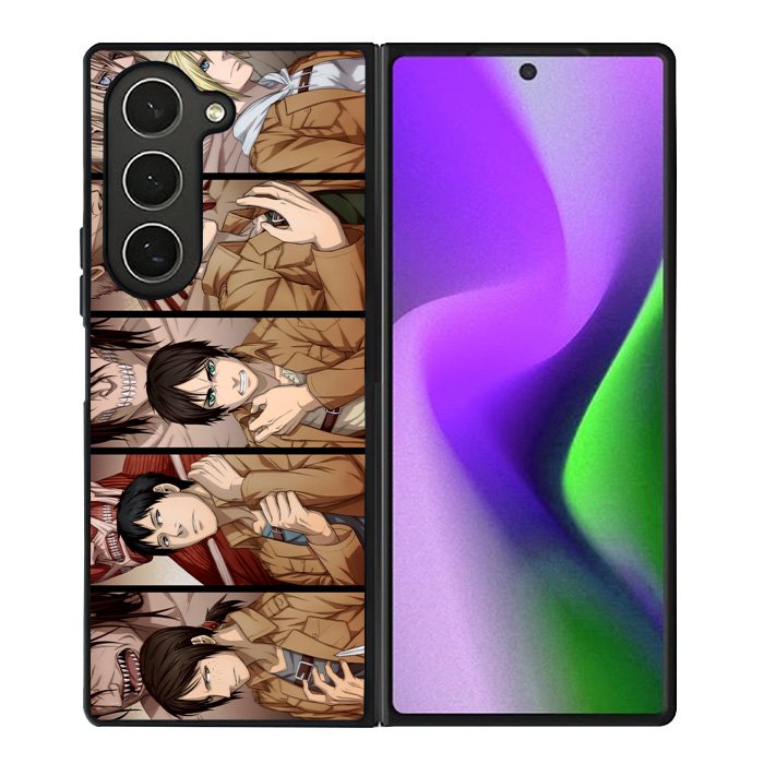 attack on titan Samsung Galaxy Z Fold 6 5G 2024 Case OV3921