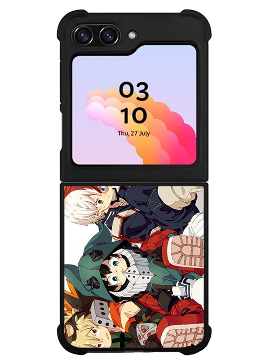 My Hero Academia Deku X Bakugou X Todoroki Samsung Galaxy Z Flip 5 5G 2023 Case OV3197