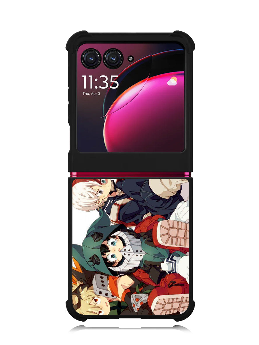 My Hero Academia Deku X Bakugou X Todoroki Motorola Moto Razr Plus 2023 , Moto Razr+ 2023 Case OV3197
