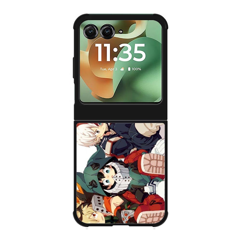 My Hero Academia Deku X Bakugou X Todoroki Motorola Moto RAZR 2025 Case OV3197