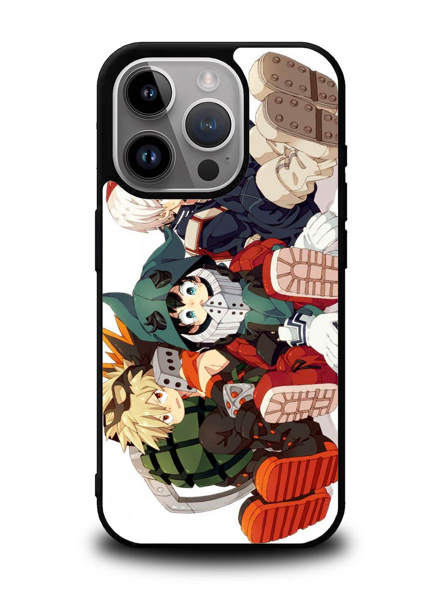 My Hero Academia Deku X Bakugou X Todoroki iPhone 16 Pro Max Case OV3197