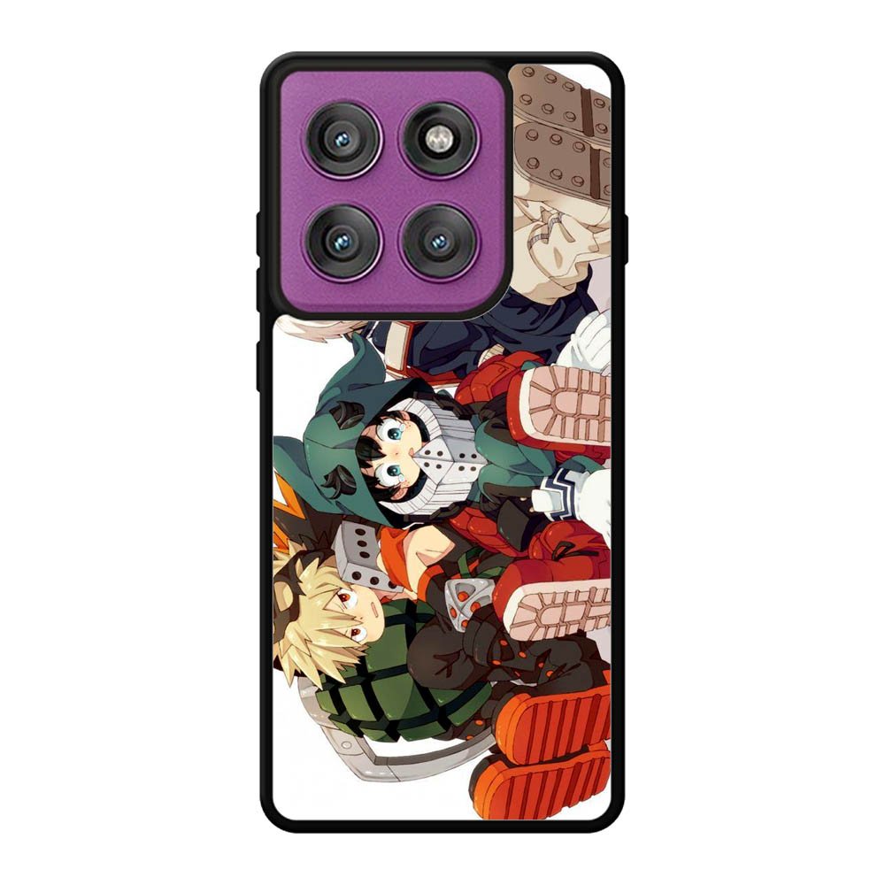 My Hero Academia Deku X Bakugou X Todoroki Motorola Moto Edge 60 Pro Case OV3197