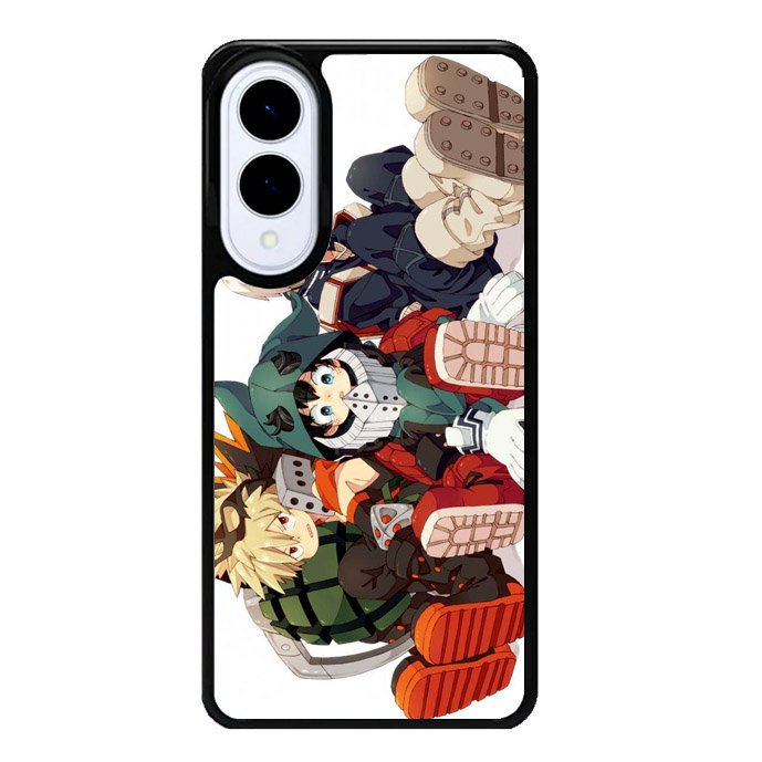 My Hero Academia Deku X Bakugou X Todoroki Samsung Galaxy S25 Edge 5G Case OV3197