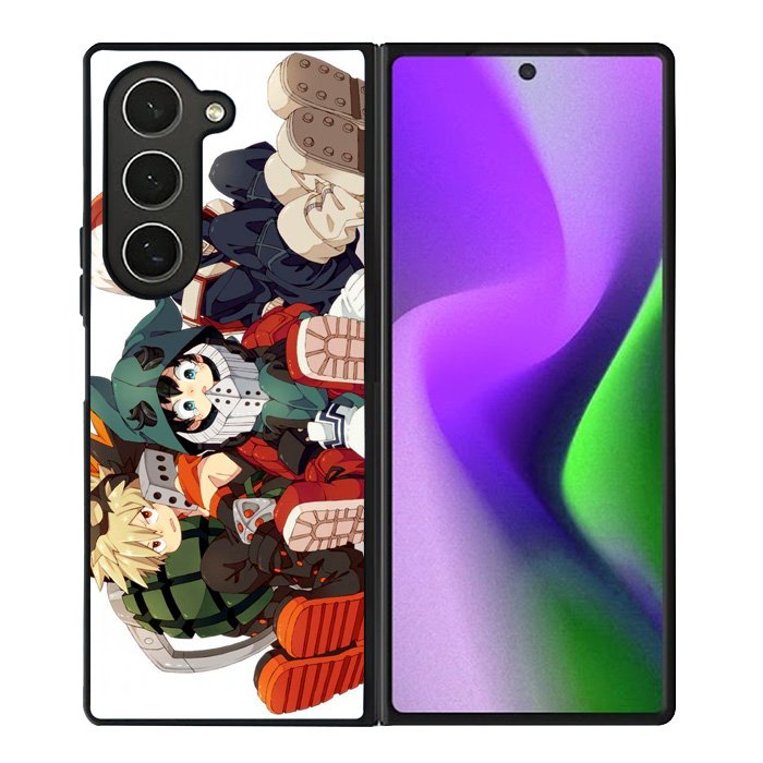 My Hero Academia Deku X Bakugou X Todoroki Samsung Galaxy Z Fold 6 5G 2024 Case OV3197