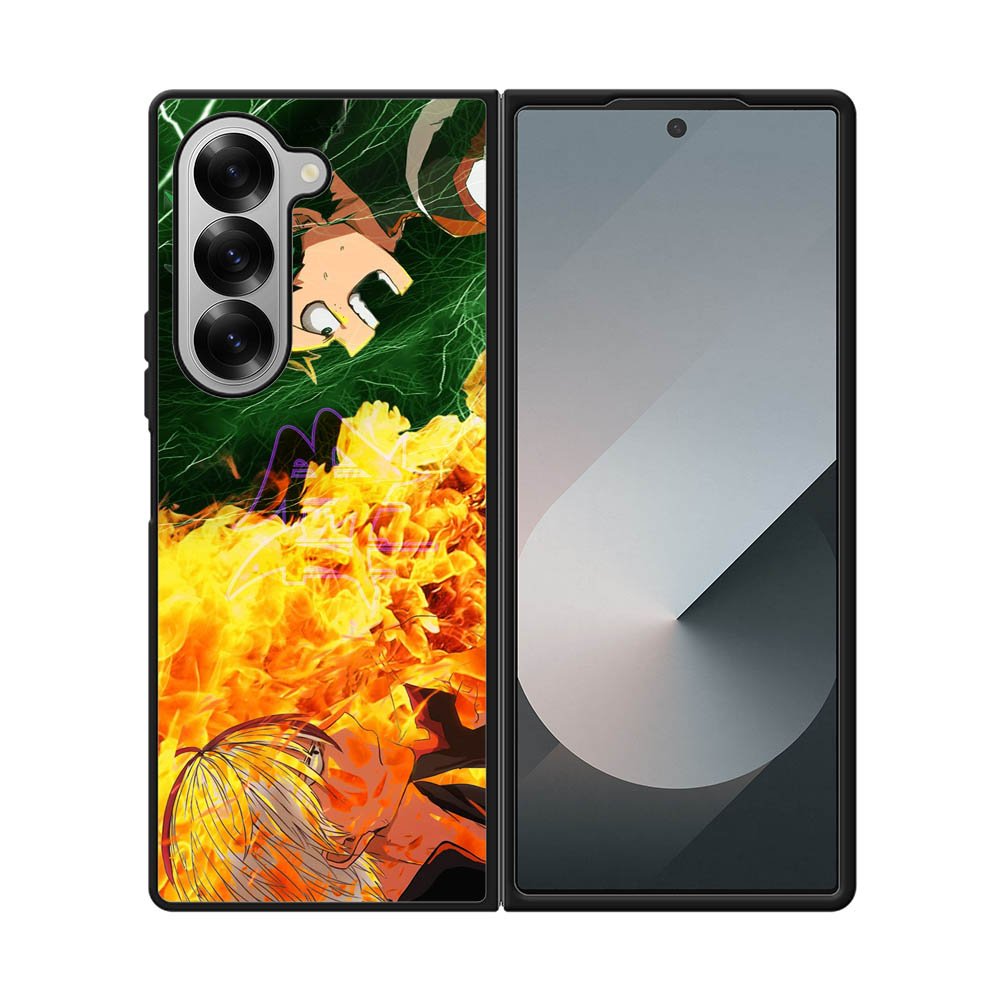 My Hero Academia Deku X Todoroki Samsung Galaxy Z Fold 7 5G Case QC3200