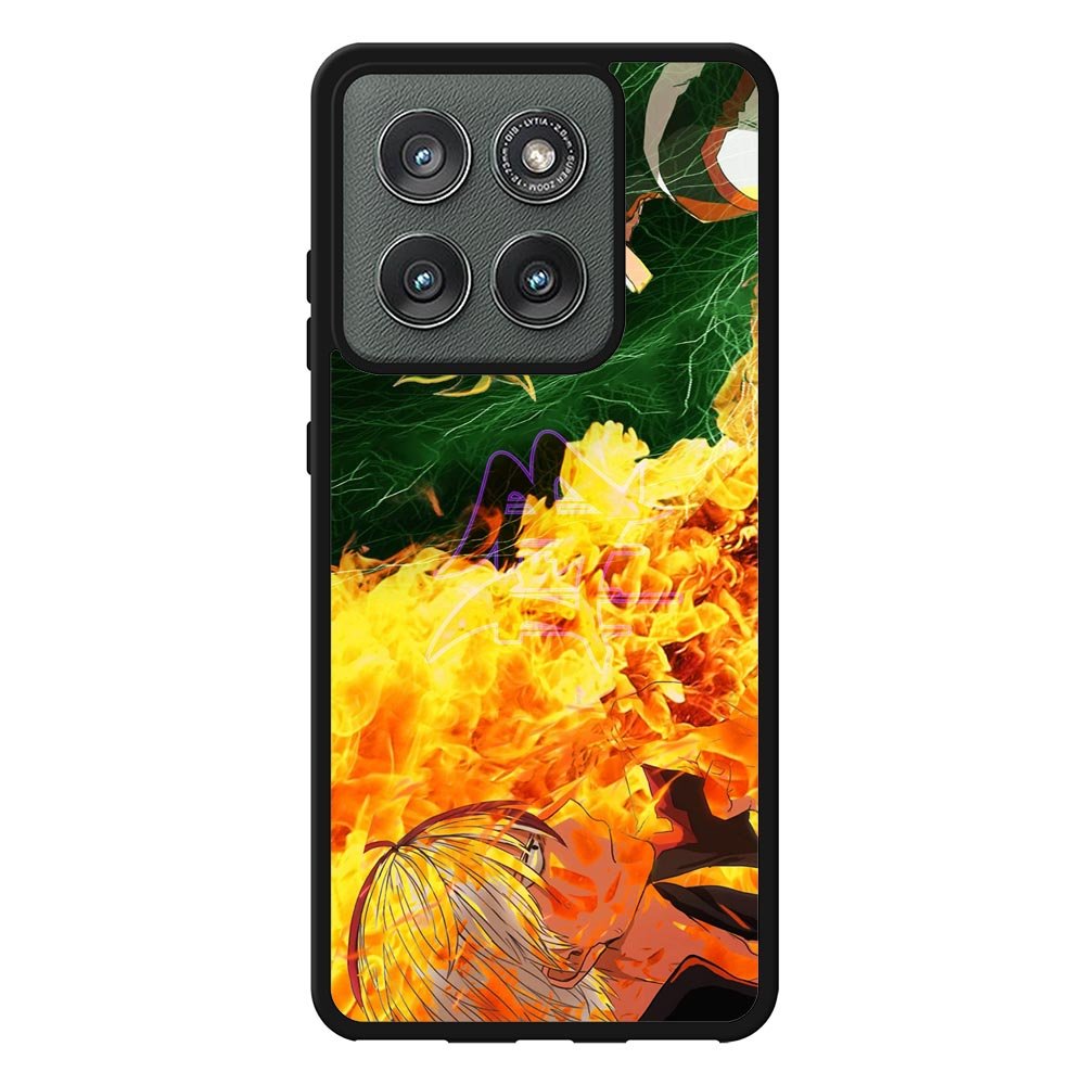 My Hero Academia Deku X Todoroki Motorola Moto Edge 2025 Case QC3200