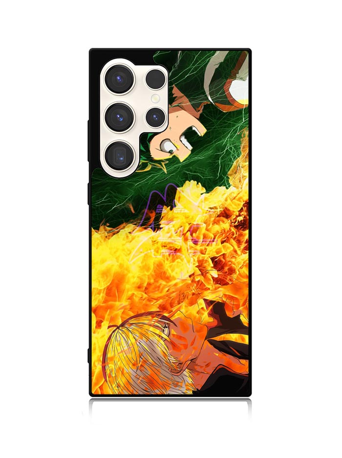 My Hero Academia Deku X Todoroki Samsung Galaxy S25 Ultra 5G Case QC3200