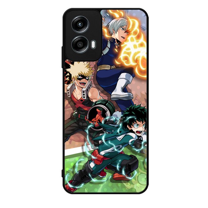 My Hero Academia Deku X Bakugou X Todoroki Motorola Moto G Play 2024 Case OV3198